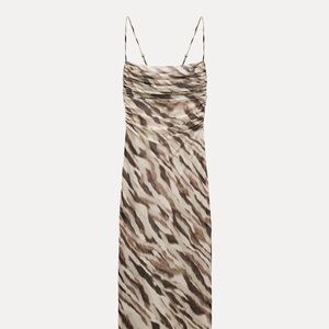 Animal Print Maxi Dress